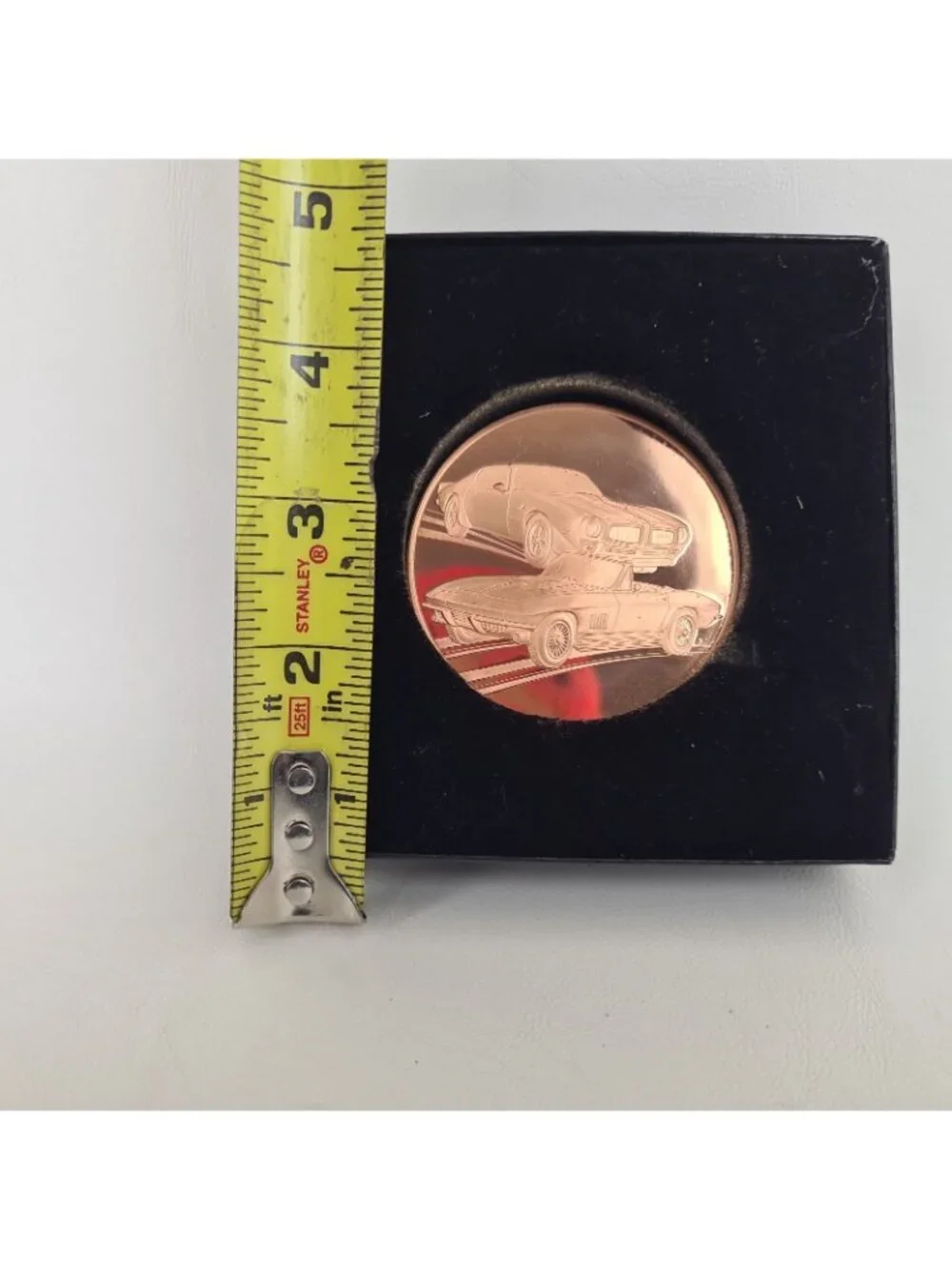 Franklin Mint Precision Models 6th Annual Die Cast Rally Brass Medal Coin L1